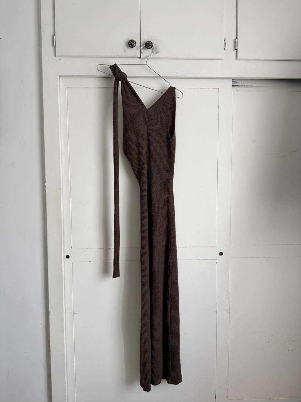 Reformation Julianna Cashmere Scarf Dress